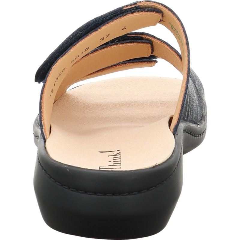 Think CAMILLA DAMEN Mules - Material: Leather in Blue