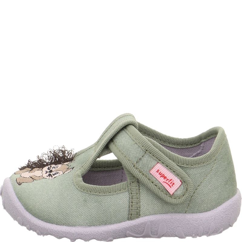 Superfit SPOTTY Boys Slipper - Material: Textile in Green