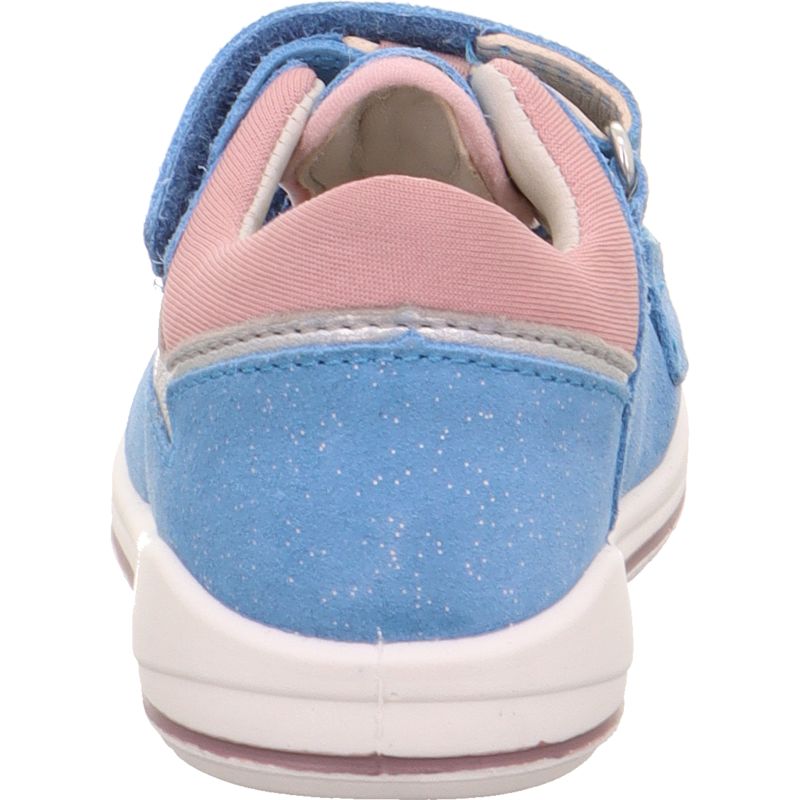 Superfit BOOMERANG Girls Sandal - Material: Leather/Textil in Blue