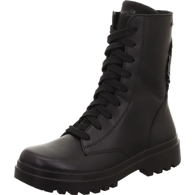 Superfit ABBY Girls Boot - Material: Leather in Black