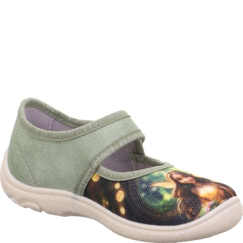 Superfit BELINDA Girls Slipper - Material: Textile in Green