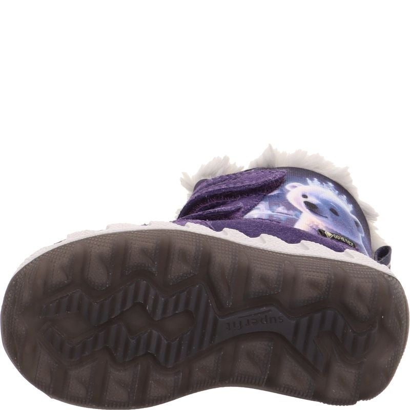 Superfit ICEBIRD Boots - Material: Leder/Textil in Lila
