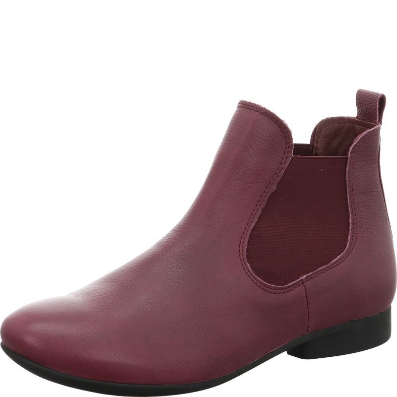 Think! GUAD2 Damen Chelsea Boots - Material: Leder in Rot