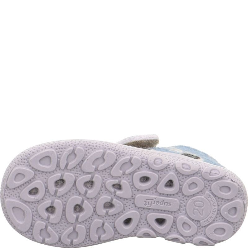 Superfit HAPPY OCTI Boys Slipper - Material: Textile in Blue
