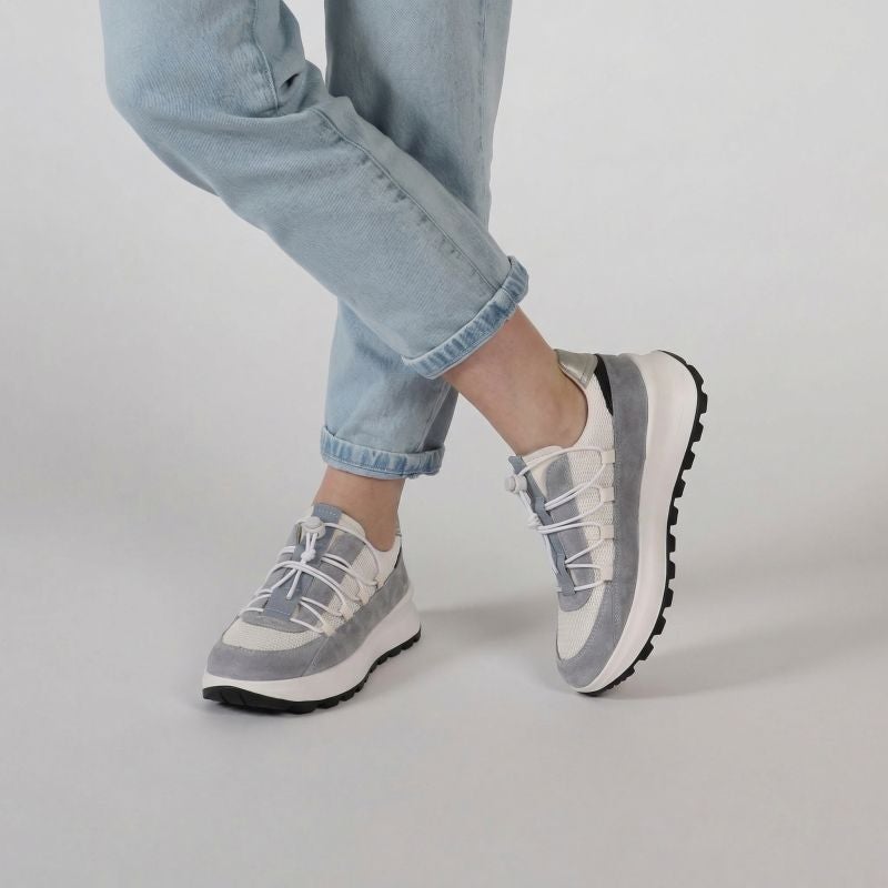 Legero T4 RUN Damen Sneaker low - Material: Leder/Textil in Blau