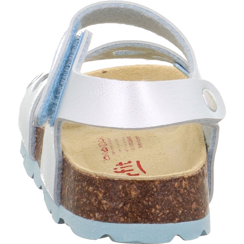 Superfit FUSSBETTPANTOFFEL Girls Sandal - Material: Sonstiges Material in Blue