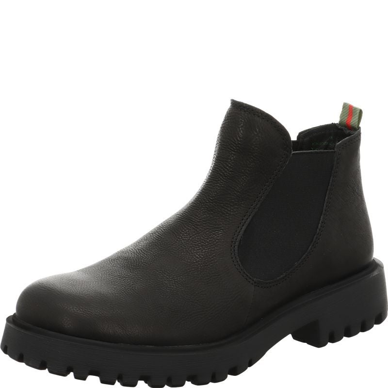 Think! TRENTO Damen Chelsea Boots - Material: Leder in Schwarz