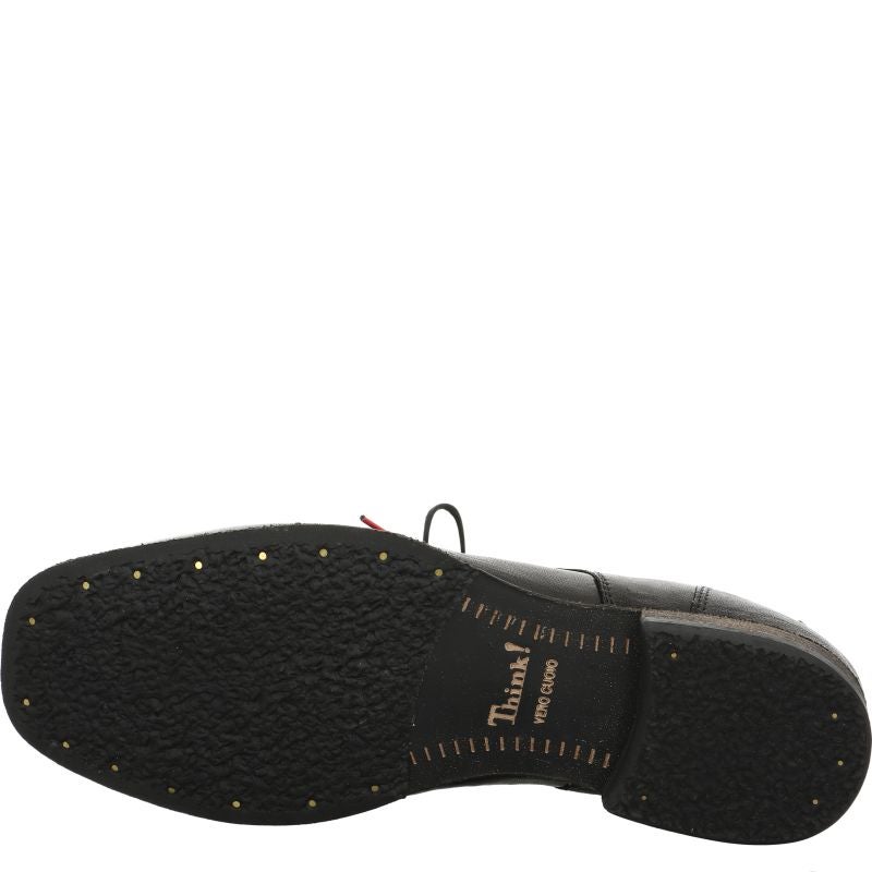 Think GURU Men Lace up shoe - Material: Leather in Black