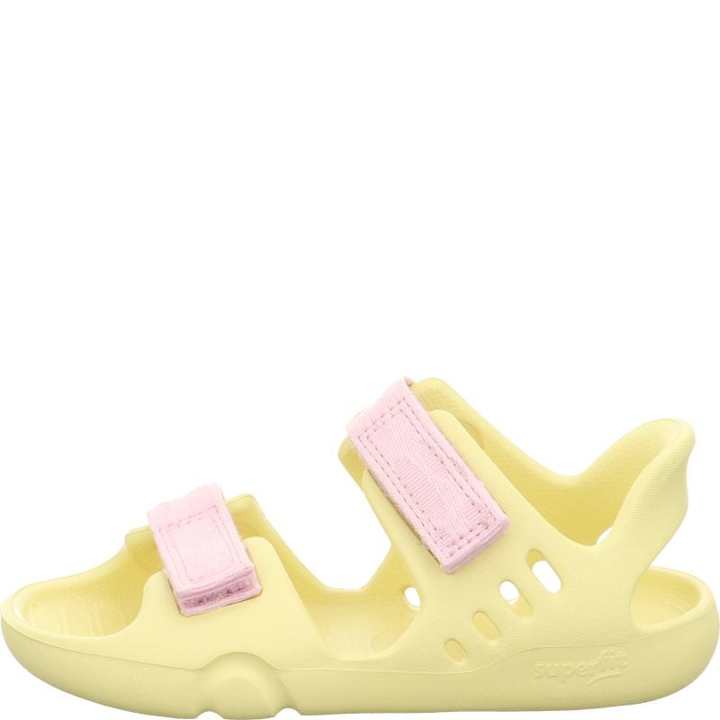 Superfit SPLASH-S Sandale - Material: Sonstiges Material in Gelb