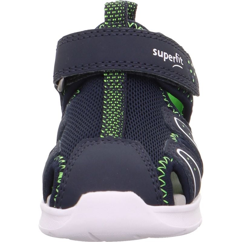 Superfit WAVE Unisex, Jungen Sandale - Material: Textil/Sonstiges Material in Blau