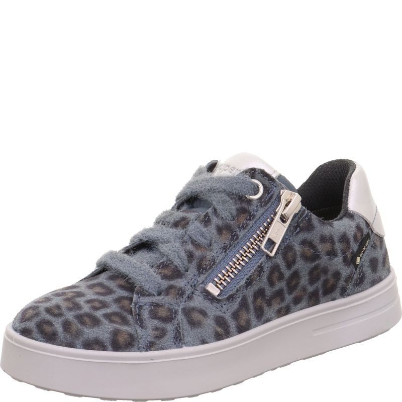 Superfit STELLA Sneakers low - Material: Leather/Textil in Blue
