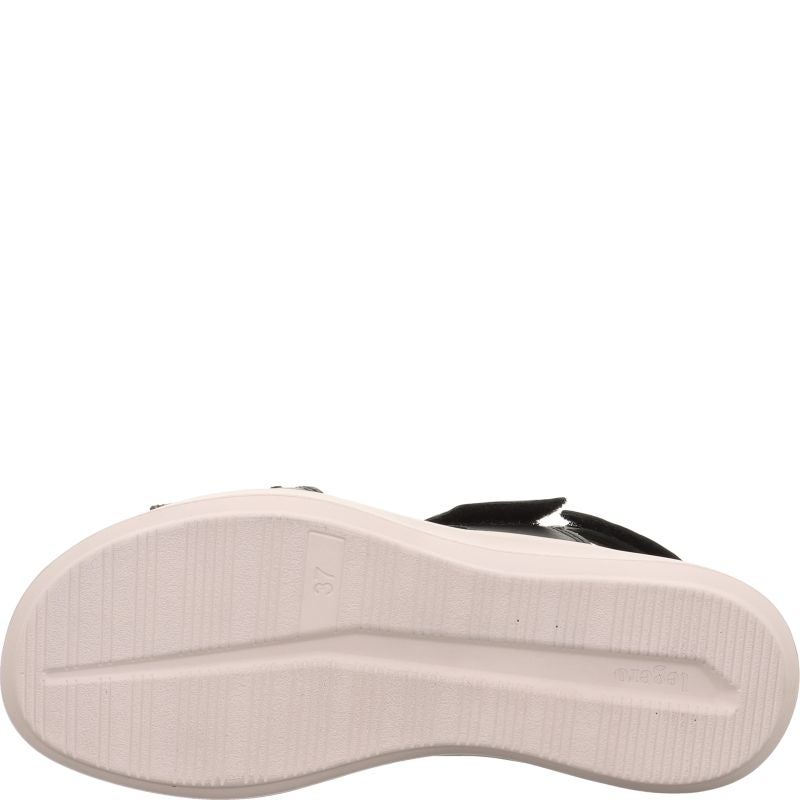 Legero ELLA Damen Sandale - Material: Leder in Schwarz