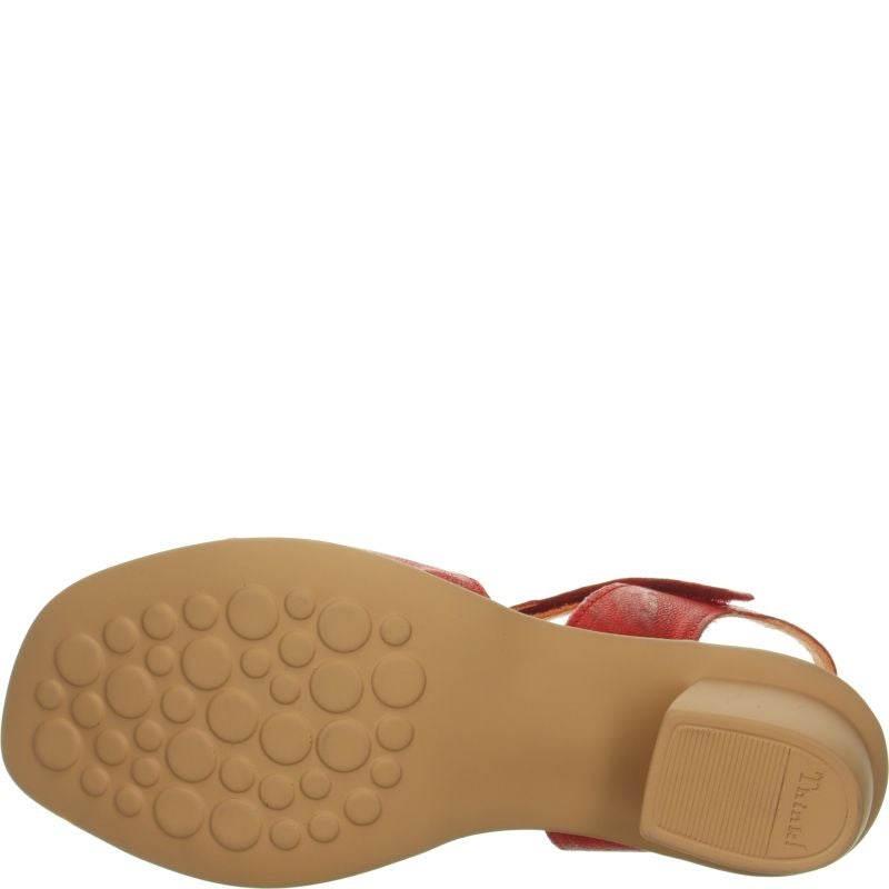 Think VIVI Woman  - Material: Leather in Red