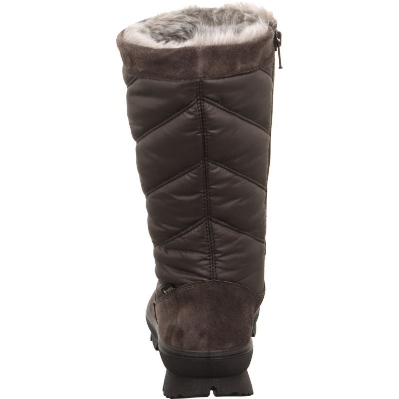 Legero NOVARA Damen Stiefel - Material: Leder/Textil in Grau