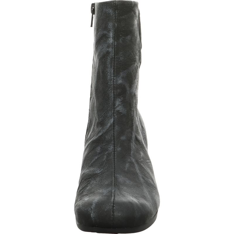 Think NANI Woman Ankle boot - Material: Leather in Black