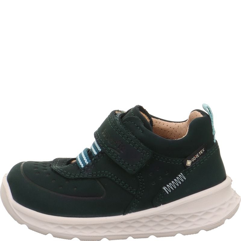 Superfit BREEZE Jungen Sneaker high - Material: Leder in Grün