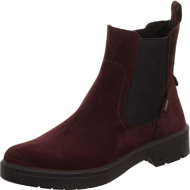 Legero MYSTIC Damen Chelsea Boots - Material: Leder in Rot