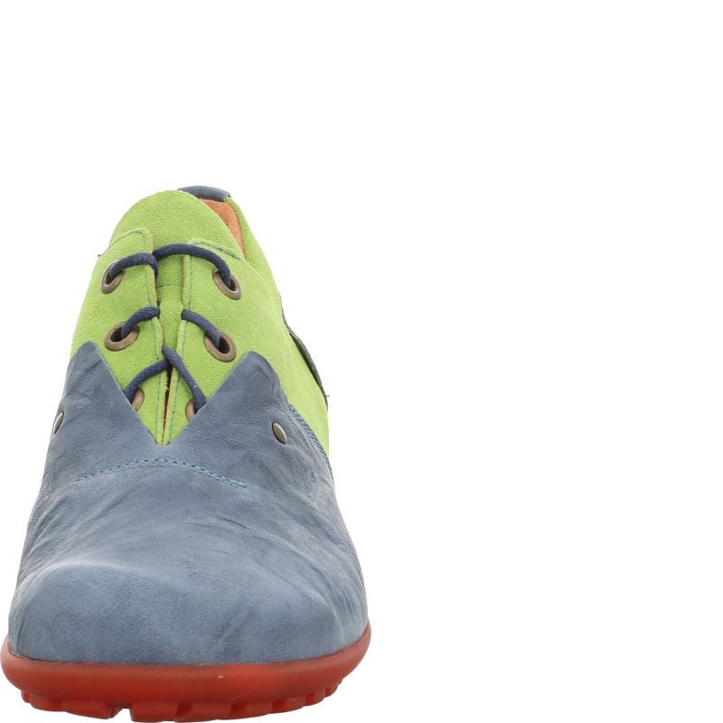 Think KONGHERREN Lace up shoe - Material: Leather in Blue