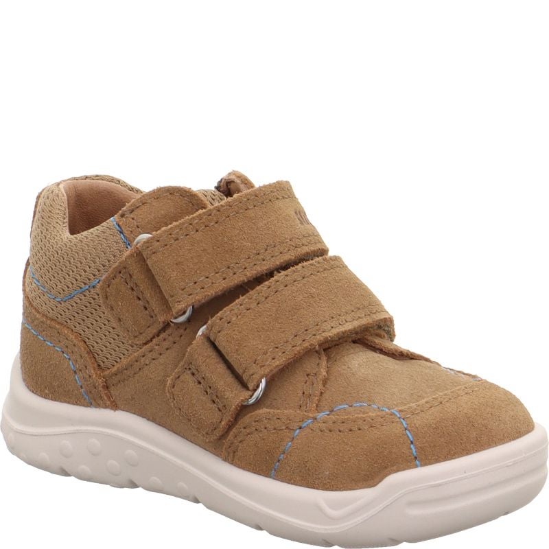 Superfit WHALEY Boys Sneakers high - Material: Leather/Textil in Brown