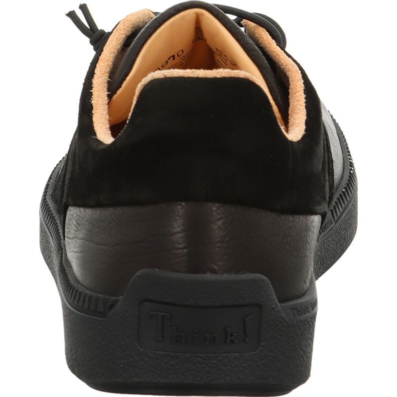 Think TURNA Men Men Sneakers low - Material: Leather in Black