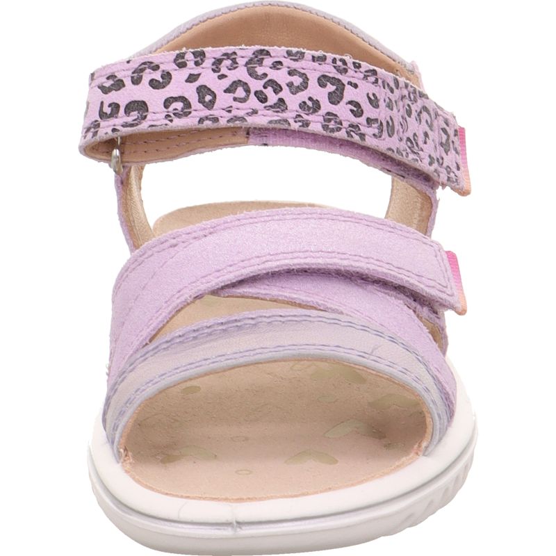 Superfit SPARKLE Sandal - Material: Leather in Purple