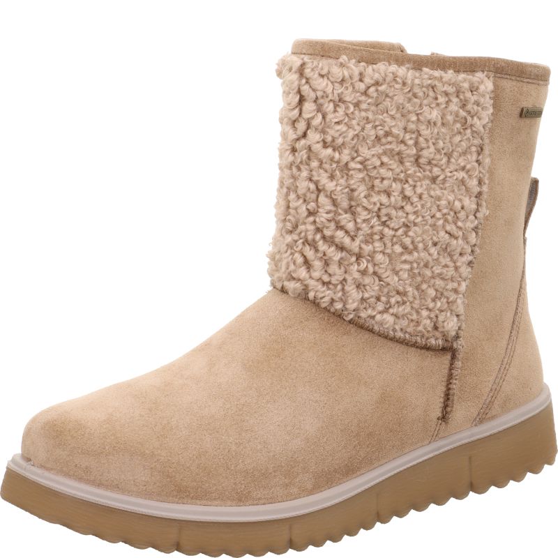 Legero CAMPANIA Damen Stiefelette - Material: Leder/Textil in Beige