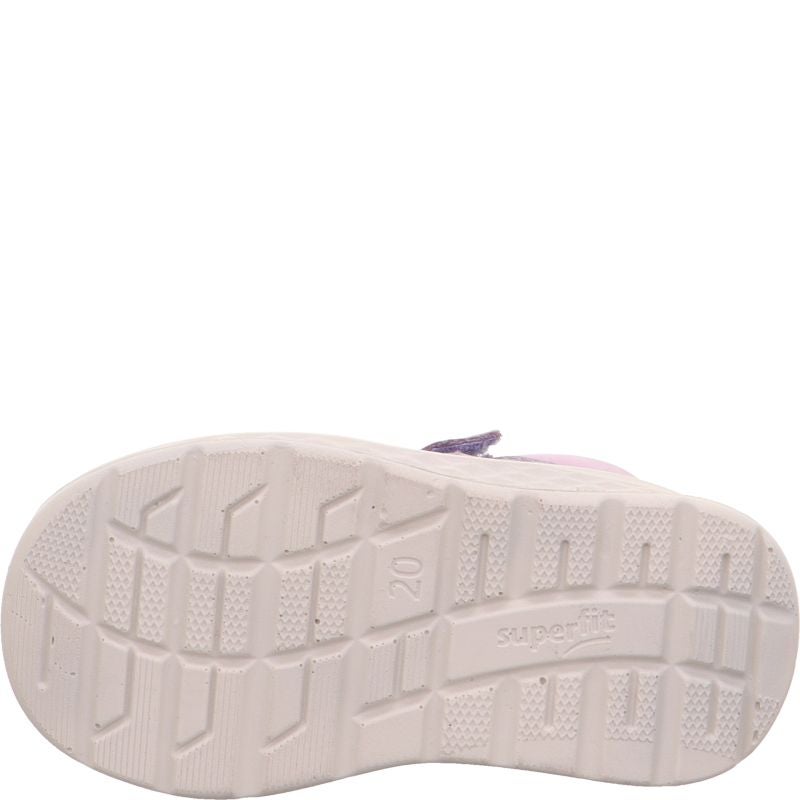 Superfit BREEZE Sneakers high - Material: Leather in Purple