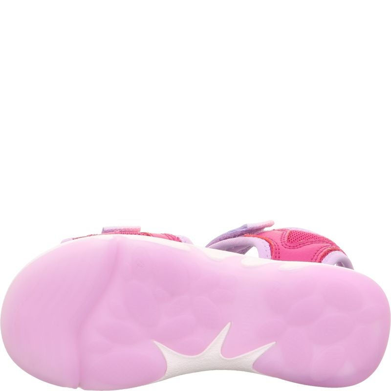 Superfit PEBBLES Sandal - Material: TextilSonstigesMaterial in Pink