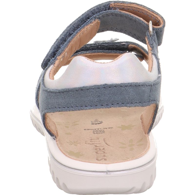 Superfit SPARKLE Sandal - Material: Leather in Blue