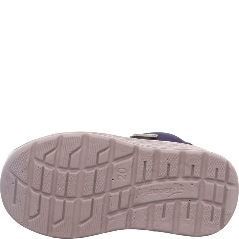 Superfit BREEZE Unisex, Boys Sneakers low - Material: Leather in Blue