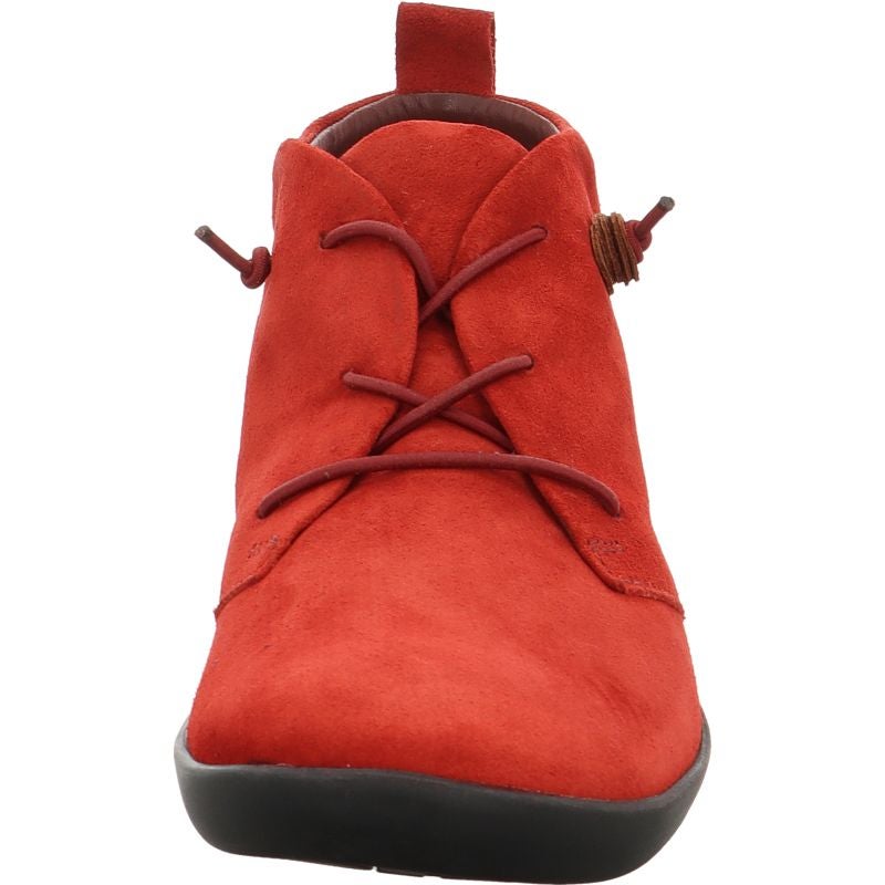 Think NATURE Woman Sneakers high - Material: Leather in Red