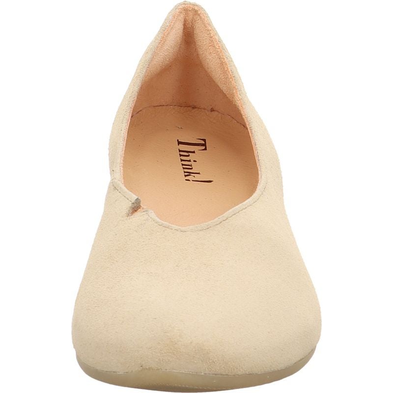 Think GRACE Woman Pumps - Material: Leather in Beige