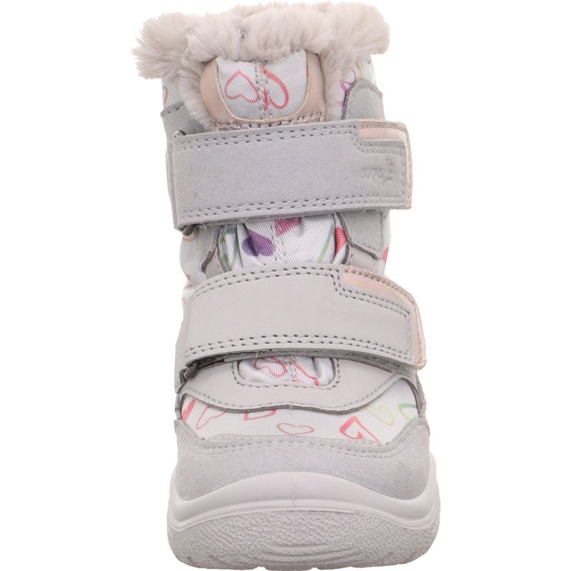 Superfit CRYSTAL Girls Boot - Material: Leder/Sonstiges Material/Texti in Grey