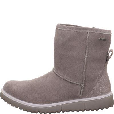 Superfit LORA Mädchen Stiefel - Material: Leder in Grau