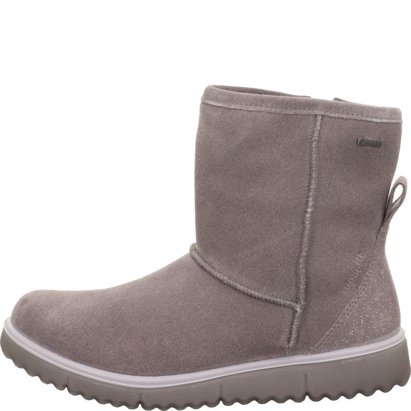 Superfit LORA Girls Boot - Material: Leather in Grey