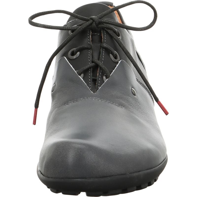 Think KONG HERREN Men Lace up shoe - Material: Leather in Grey