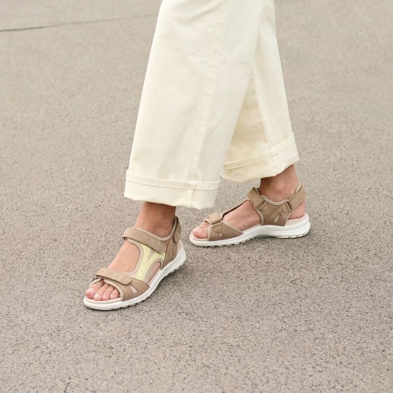 Legero SIRIS Damen Sandale - Material: Leder in Beige