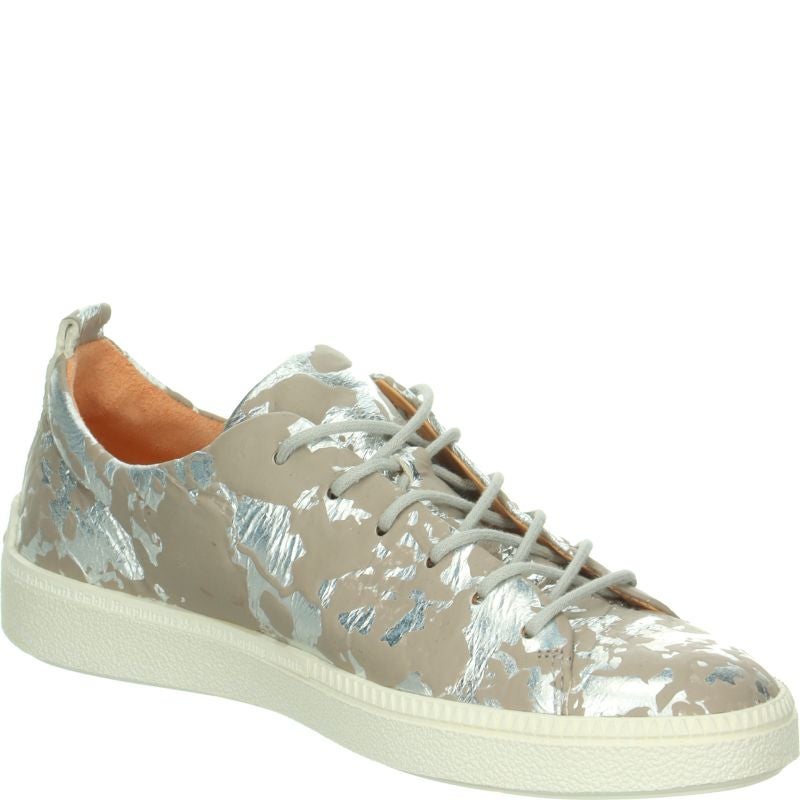 Think TURNA WOMEN Woman Sneakers low - Material: Leather in Grey