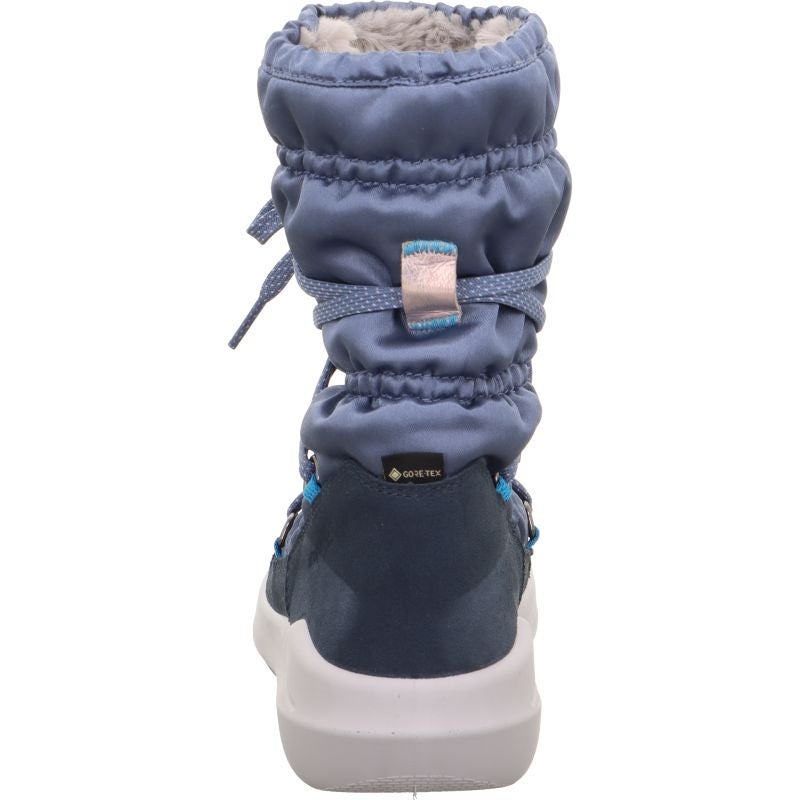 Superfit TWILIGHT Girls Boot - Material: Leather/Textil in Blue
