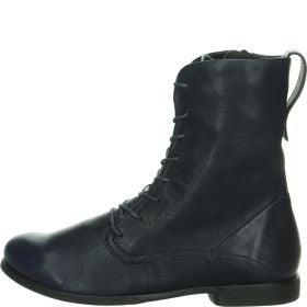 Think! AGRAT Damen Stiefelette - Material: Leder in Blau