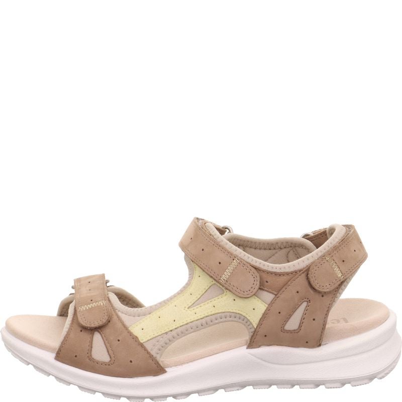 Legero SIRIS Damen Sandale - Material: Leder in Beige