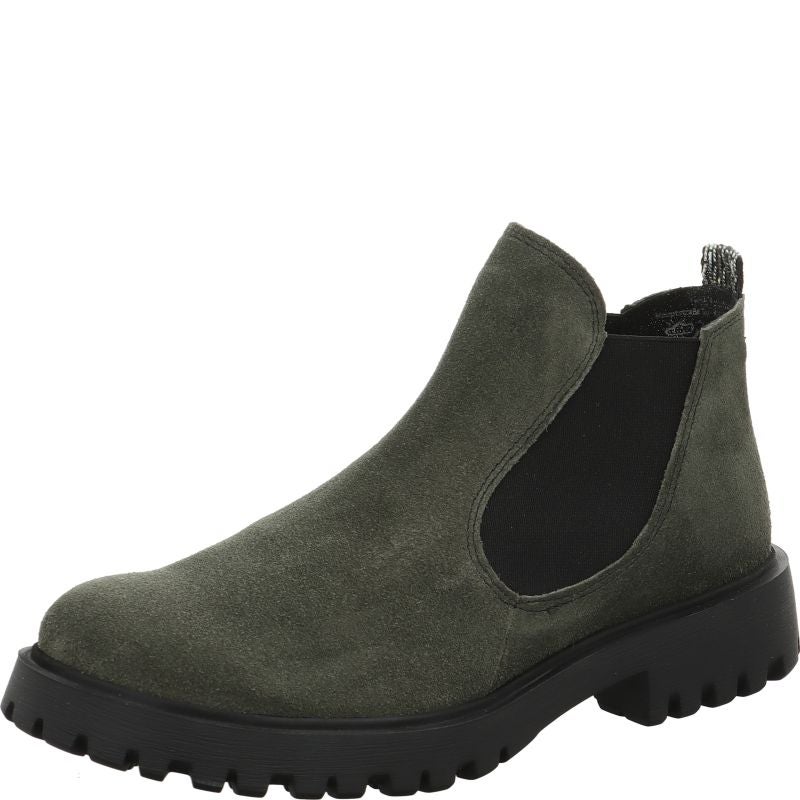 Think TRENTO Woman Chelsea boot - Material: Leather in Green