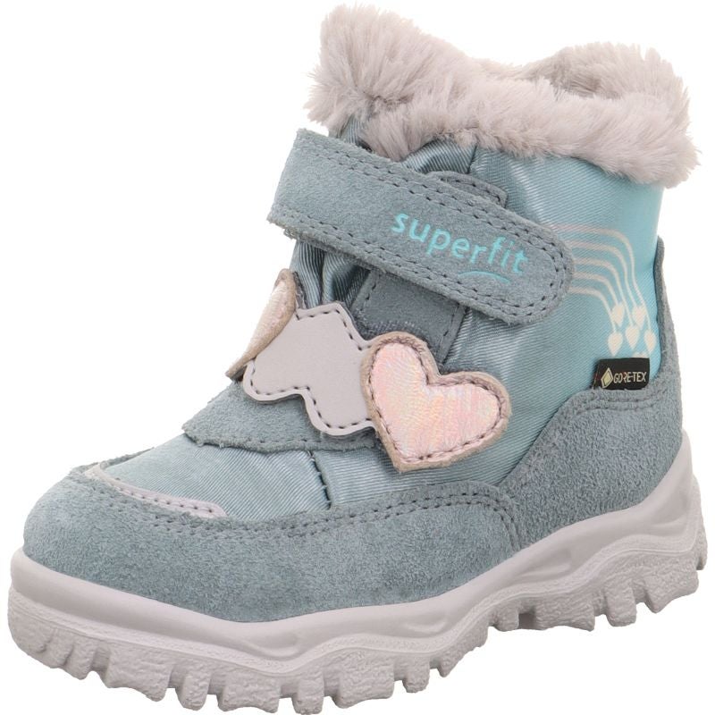 Superfit HUSKY+ Girls Boot - Material: Leather/Textil in Green
