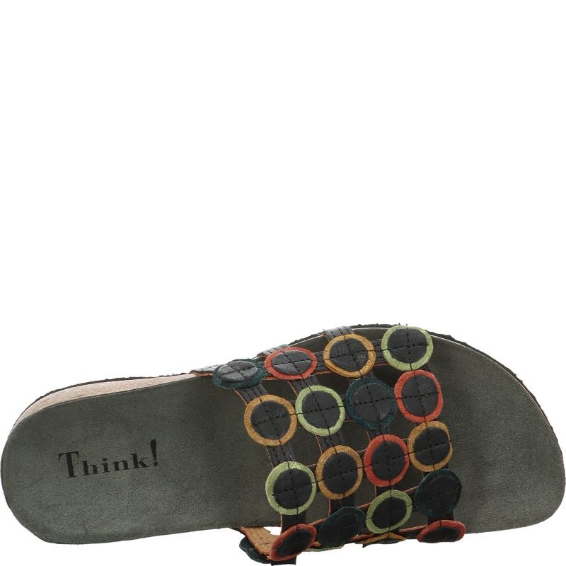 Think JULIA DAMEN Mules - Material: Leather in Black