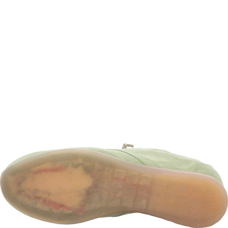 Think ALOA Woman Sneakers low - Material: Leather in Green