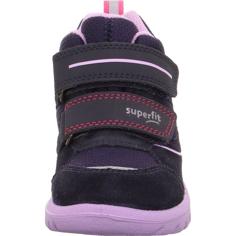 Superfit SPORT7 MINI Sneakers high - Material: Leder/Sonstiges Material/Texti in Blue