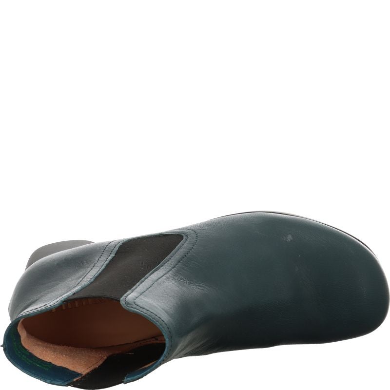 Think NANI Woman Ankle boot - Material: Leather in Blue