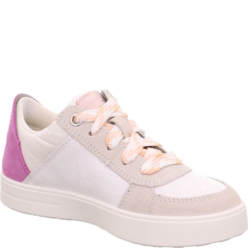 Superfit STELLA Mädchen Sneaker low - Material: Leder/Sonstiges Material/Textil in Mehrfarbig