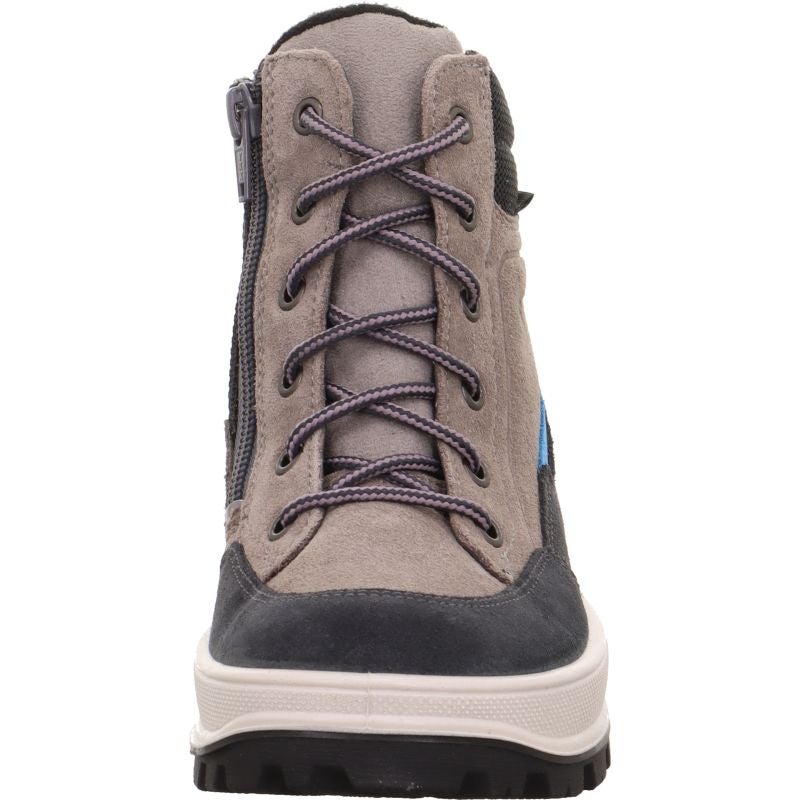 superfit TEDD Jungen Boots - Material: Leder/Textil in Grau