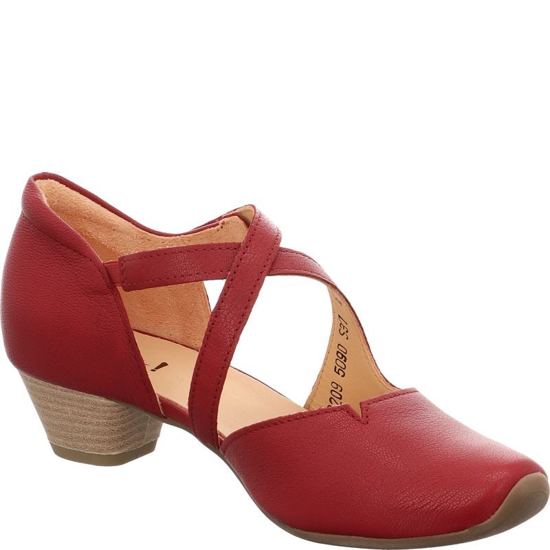 Think! AIDA Damen Pumps - Material: Leder in Rot